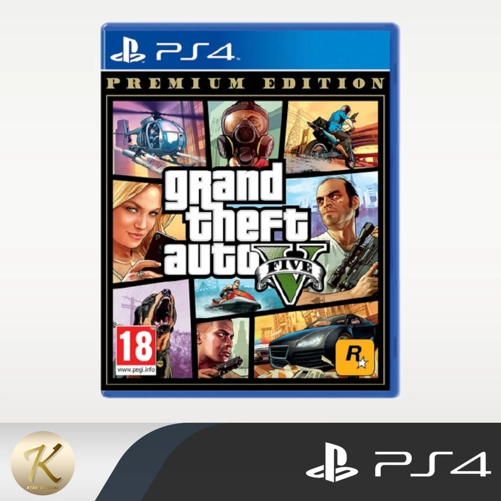 ແຜ່ນເກມ GTAV